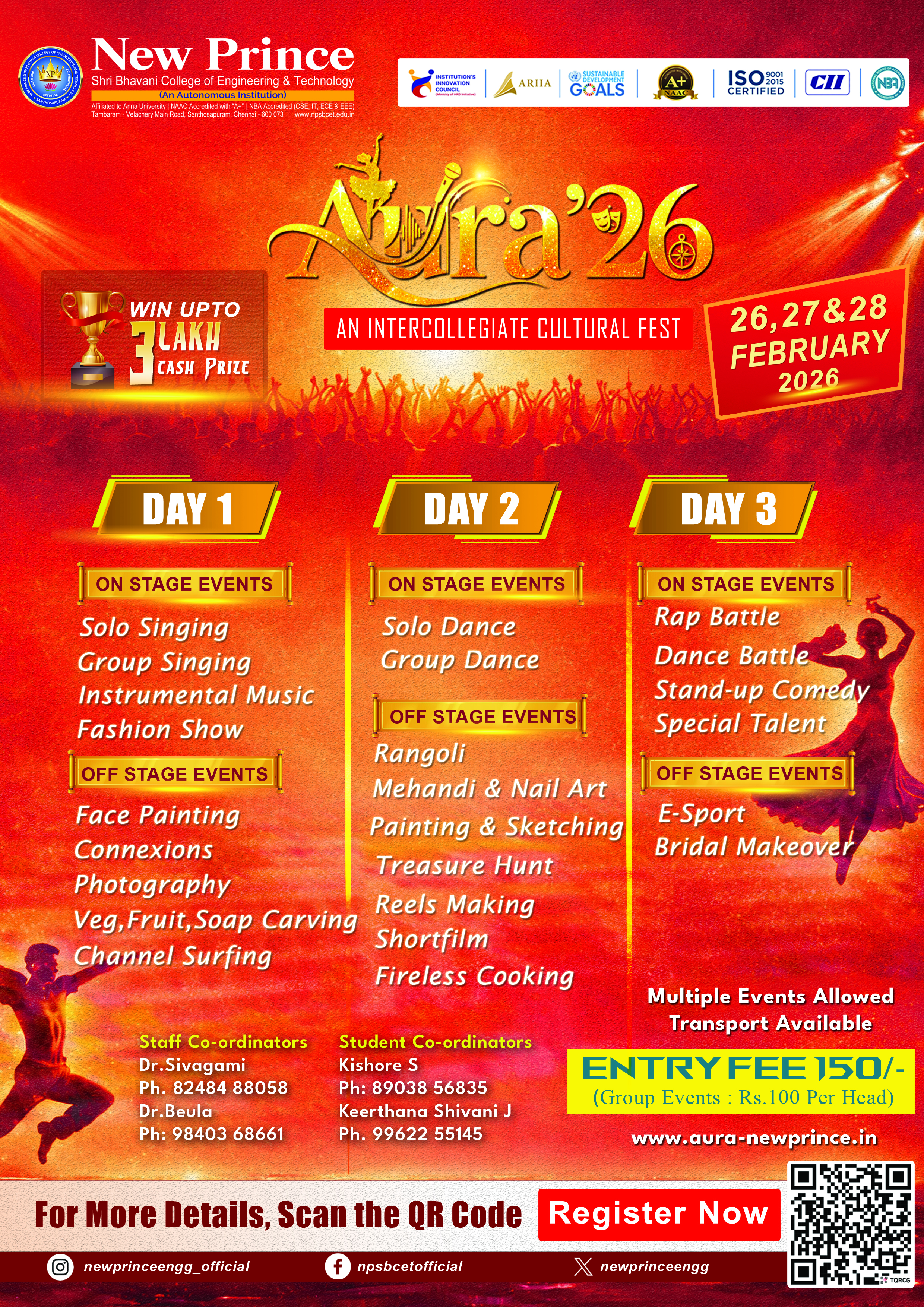 Cultural Events Brochure